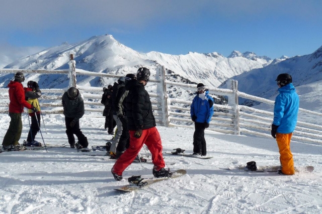  snowboard em Candanchu 